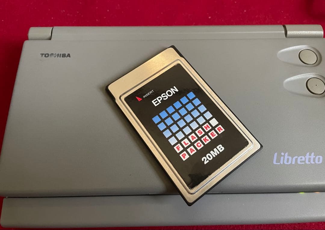 東芝 Libretto 60 動作品