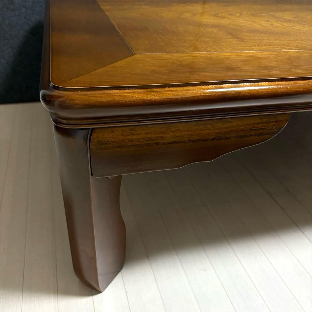 座敷机　レトロ　ちゃぶ台　折りたたみ　座卓　天然木　ローテーブル　ヴィンテージ