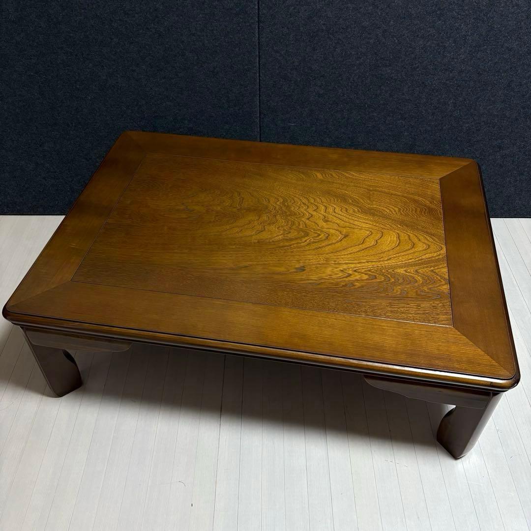 座敷机　レトロ　ちゃぶ台　折りたたみ　座卓　天然木　ローテーブル　ヴィンテージ