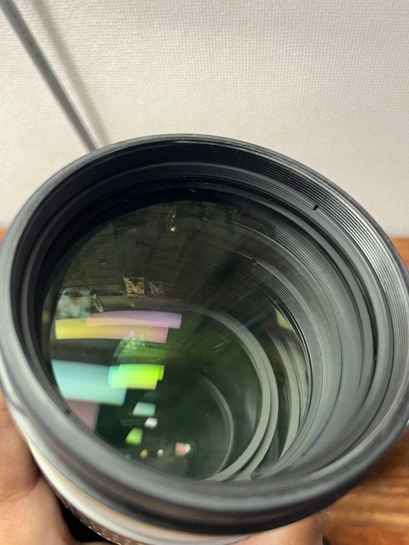 Nikon 80-200mm f2.8 ライトグレー　修理必要