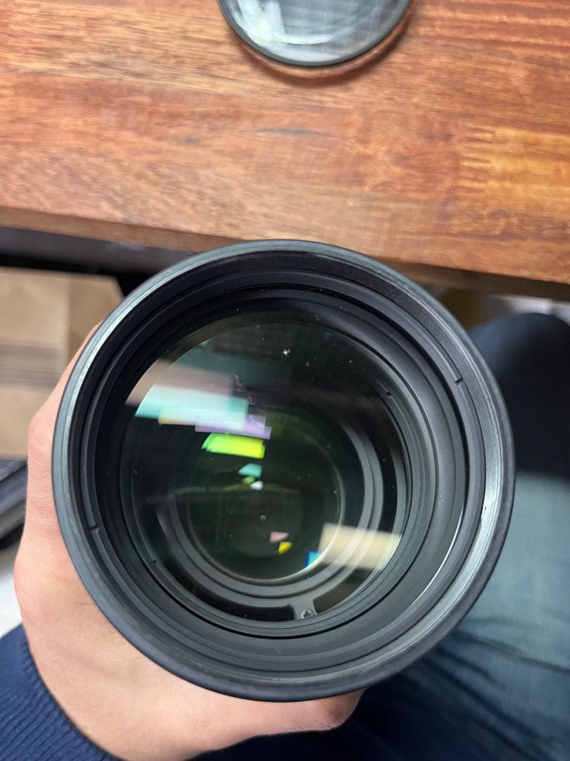 Nikon 80-200mm f2.8 ライトグレー　修理必要