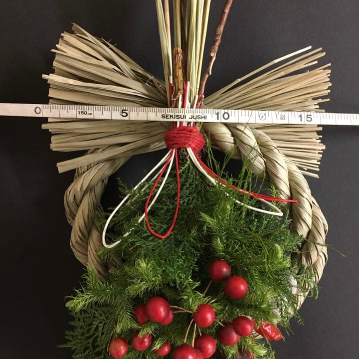 お正月飾り　お飾り　しめ飾り　しめ縄リース