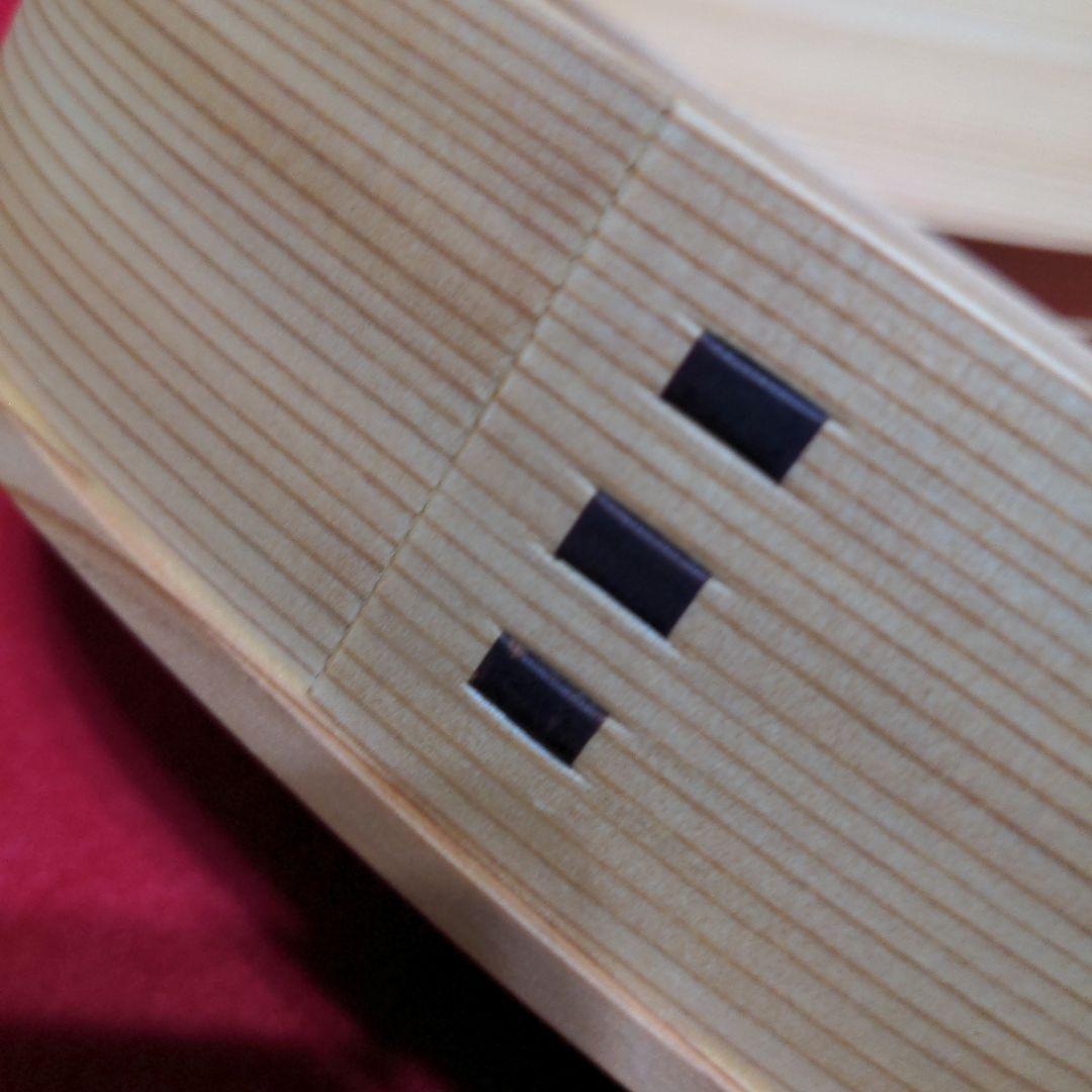 大館工芸社　小判弁当（中）曲げわっぱ　お弁当箱（仕切り付き）