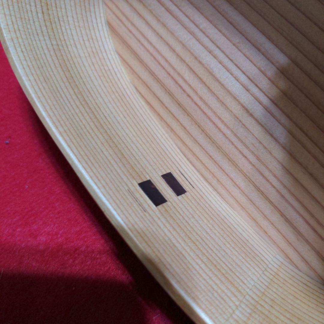 大館工芸社　小判弁当（中）曲げわっぱ　お弁当箱（仕切り付き）