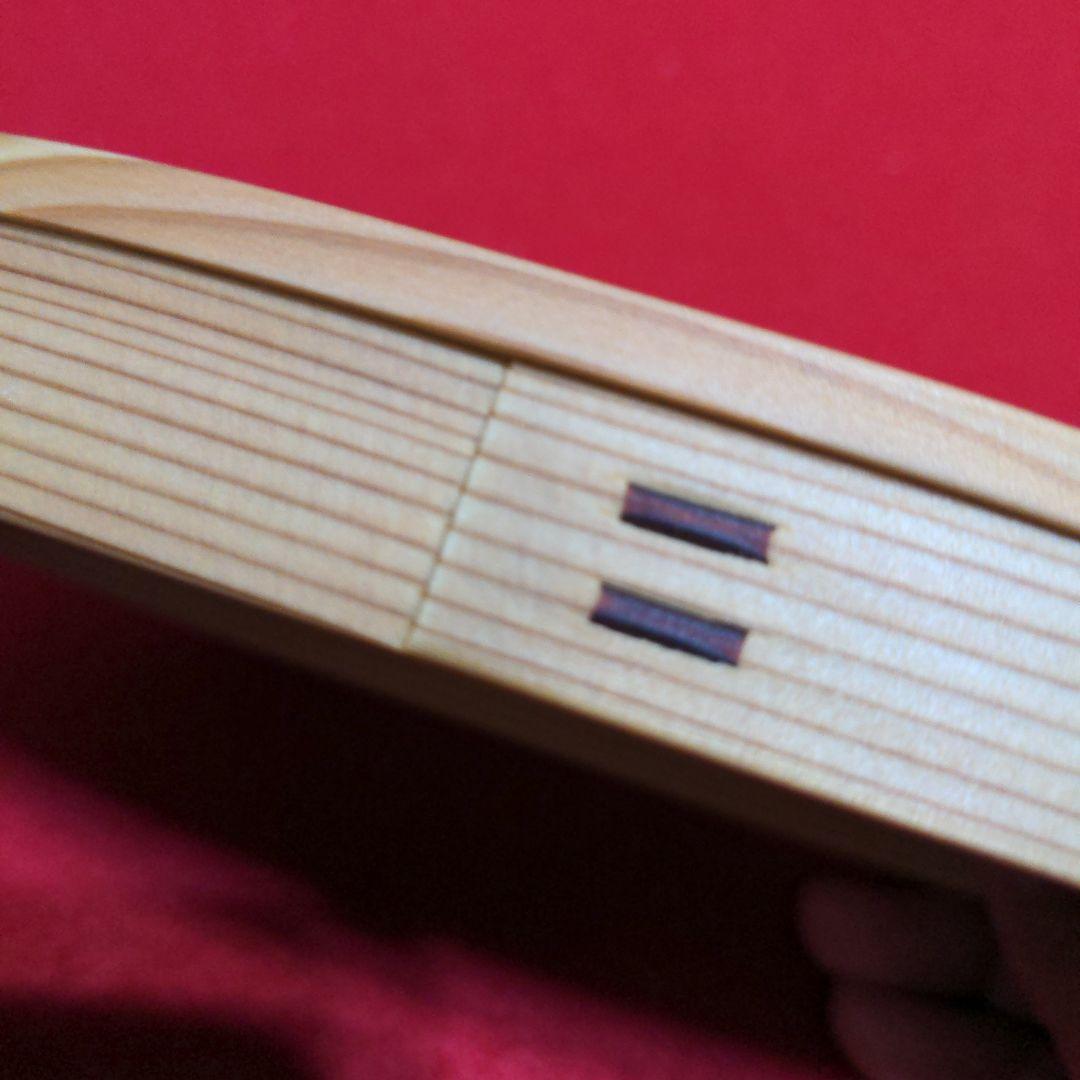 大館工芸社　小判弁当（中）曲げわっぱ　お弁当箱（仕切り付き）