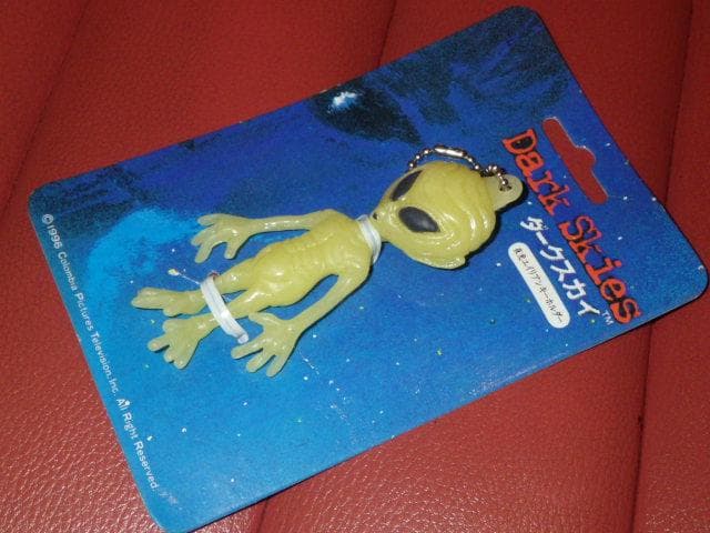 90’S★宇宙人★キーホルダー★35★夜光★エイリアン★UFO★フィギュア★人形