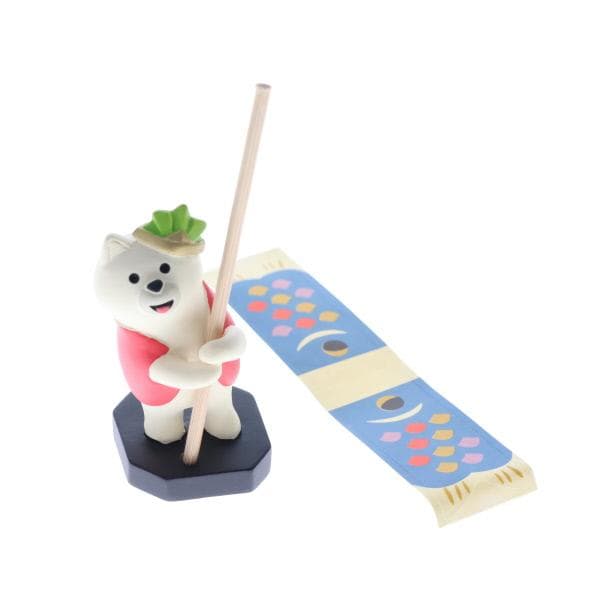 ちりめん細工 亥年 & デコレ concombre 置物セット