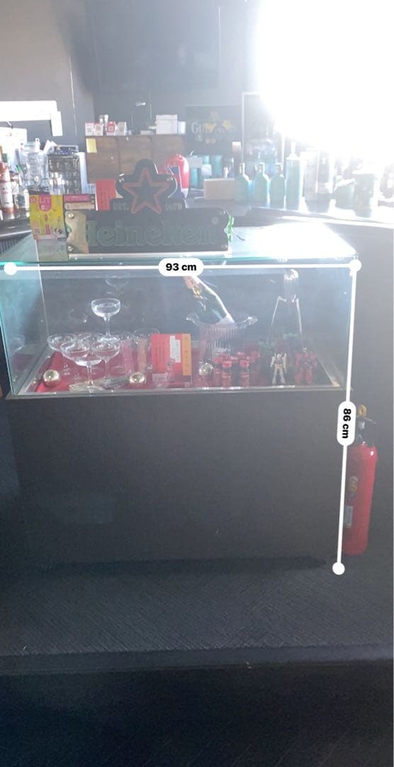 最高級♦️ディスプレイ ショーケース♦️高級 店舗什器♦️補償付 送料込