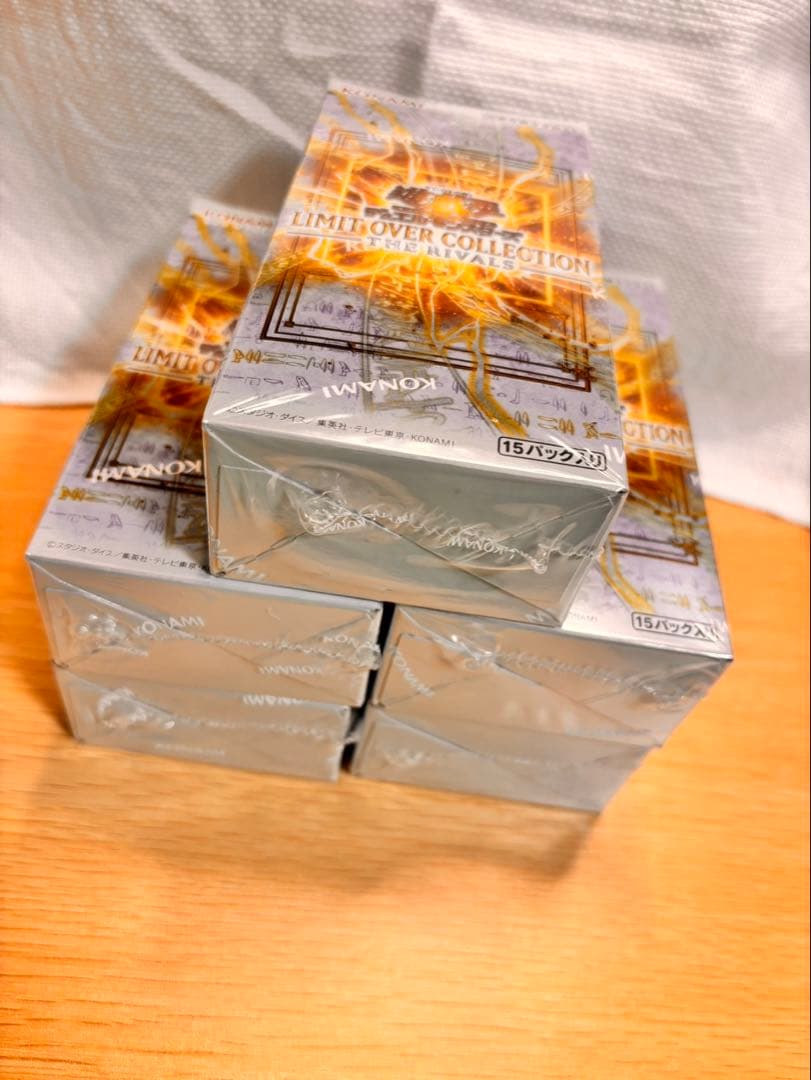 リミットオーバーコレクション　THE RIVALS 5BOX プロモ2パック付き