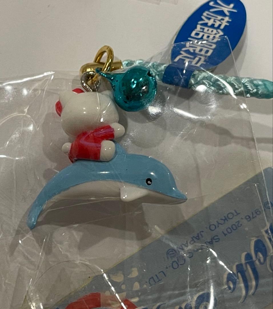 ソ*ラ様 ハローキティ 根付 ストラップ　水族館限定