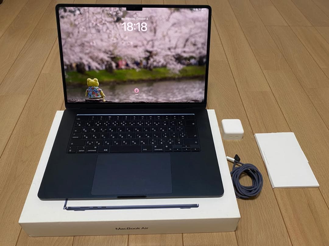 MacBook本体 MacBook Air 15-inch 8GB 512GB (2023) JP