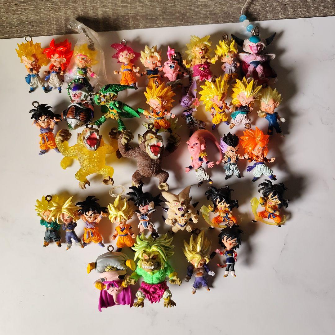 ドラゴンボールudm 34体 まとめ売り キーホルダー キーチェーン
