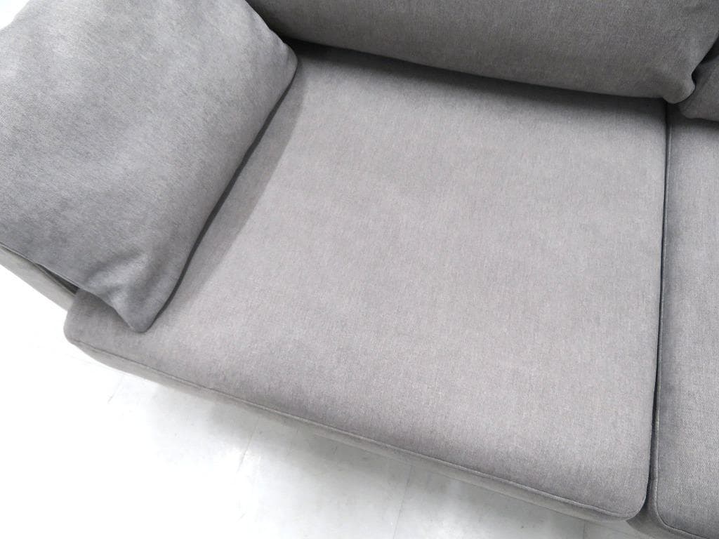 展示品　高野木工　レオ　オーク材　2人掛けソファ　ラブソファ　北欧　モダン