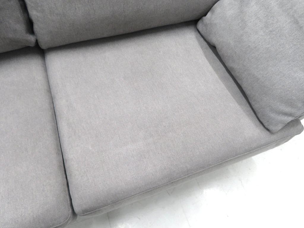 展示品　高野木工　レオ　オーク材　2人掛けソファ　ラブソファ　北欧　モダン