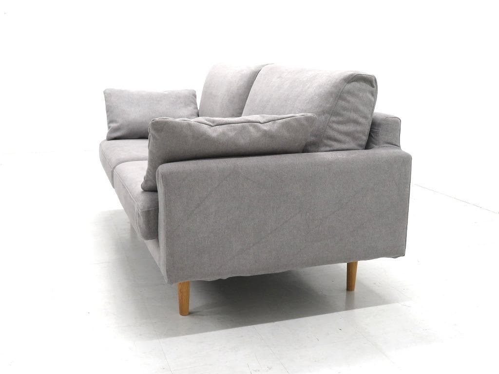 展示品　高野木工　レオ　オーク材　2人掛けソファ　ラブソファ　北欧　モダン