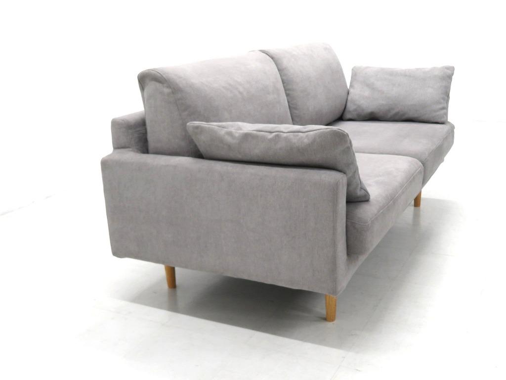 展示品　高野木工　レオ　オーク材　2人掛けソファ　ラブソファ　北欧　モダン