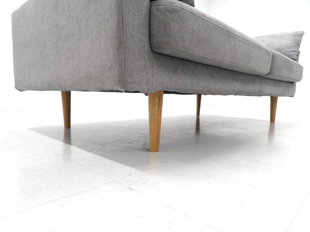 展示品　高野木工　レオ　オーク材　2人掛けソファ　ラブソファ　北欧　モダン