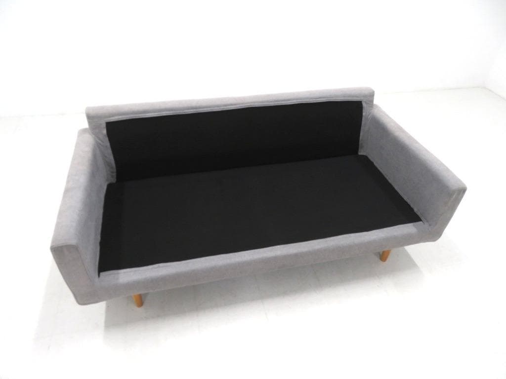 展示品　高野木工　レオ　オーク材　2人掛けソファ　ラブソファ　北欧　モダン