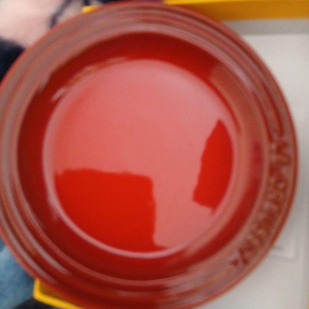 【新品】ルクルーゼ ラウンドディッシュ アイスプレート　ル・クルーゼ