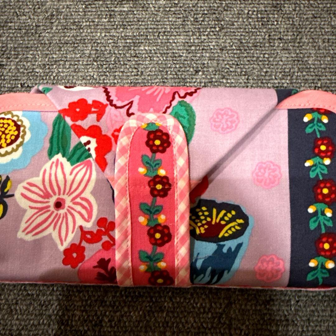 ハンドメイド長財布 ナタリーレテ生地 お値下げしました❣️