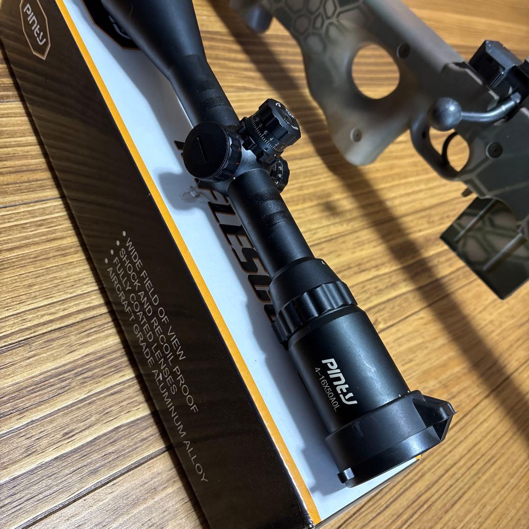 み*き様 東京マルイ　L96 AWS 迷彩カスタム　スナイパーセット