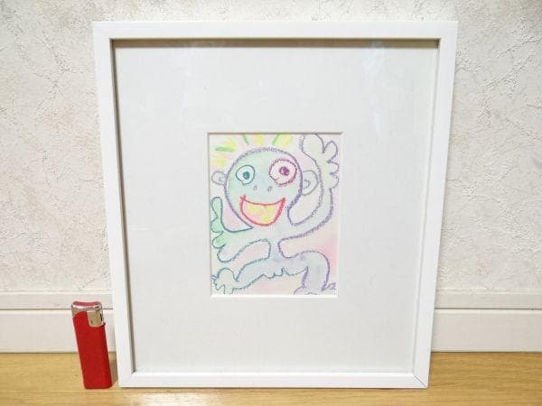 80年代 ビンテージ 1984 かみやかん画 自筆画 2枚セット 昭和 当時物