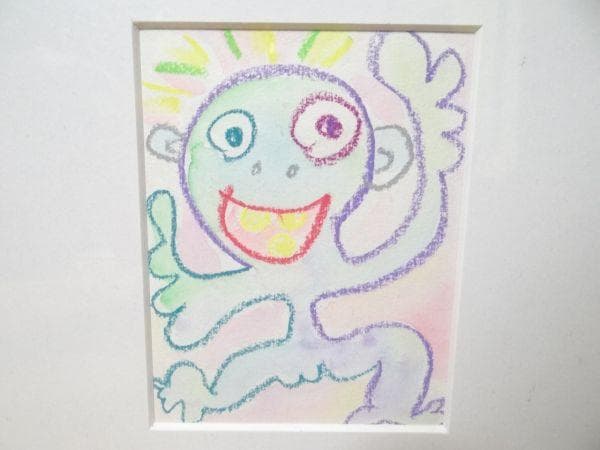 80年代 ビンテージ 1984 かみやかん画 自筆画 2枚セット 昭和 当時物