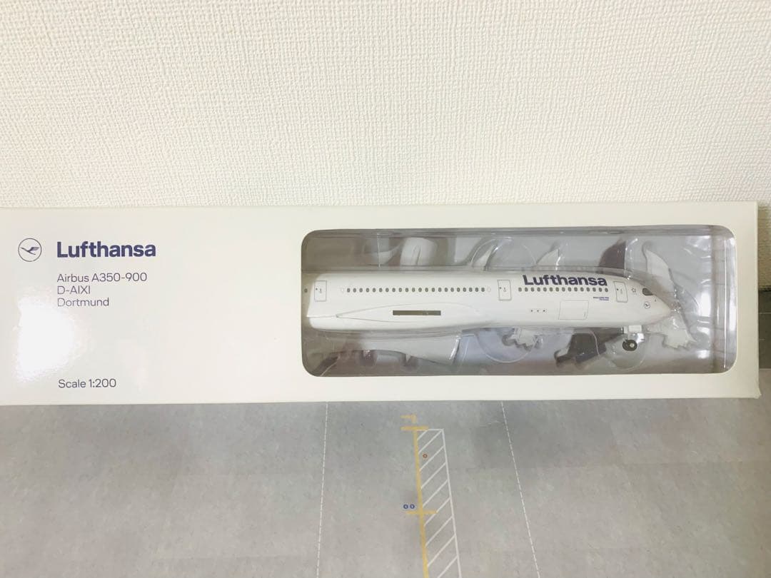 ケンです‼️１／２００Lufthansa 航空A350-900 完成品モデル