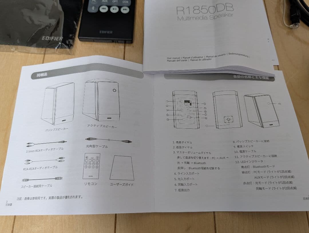 【SDコンピューター】EDIFIER R1850DB スピーカー