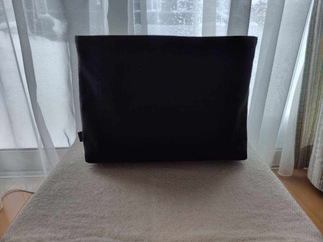 籐編みかごバッグポシェット　ウール　本革 ハンドメイド