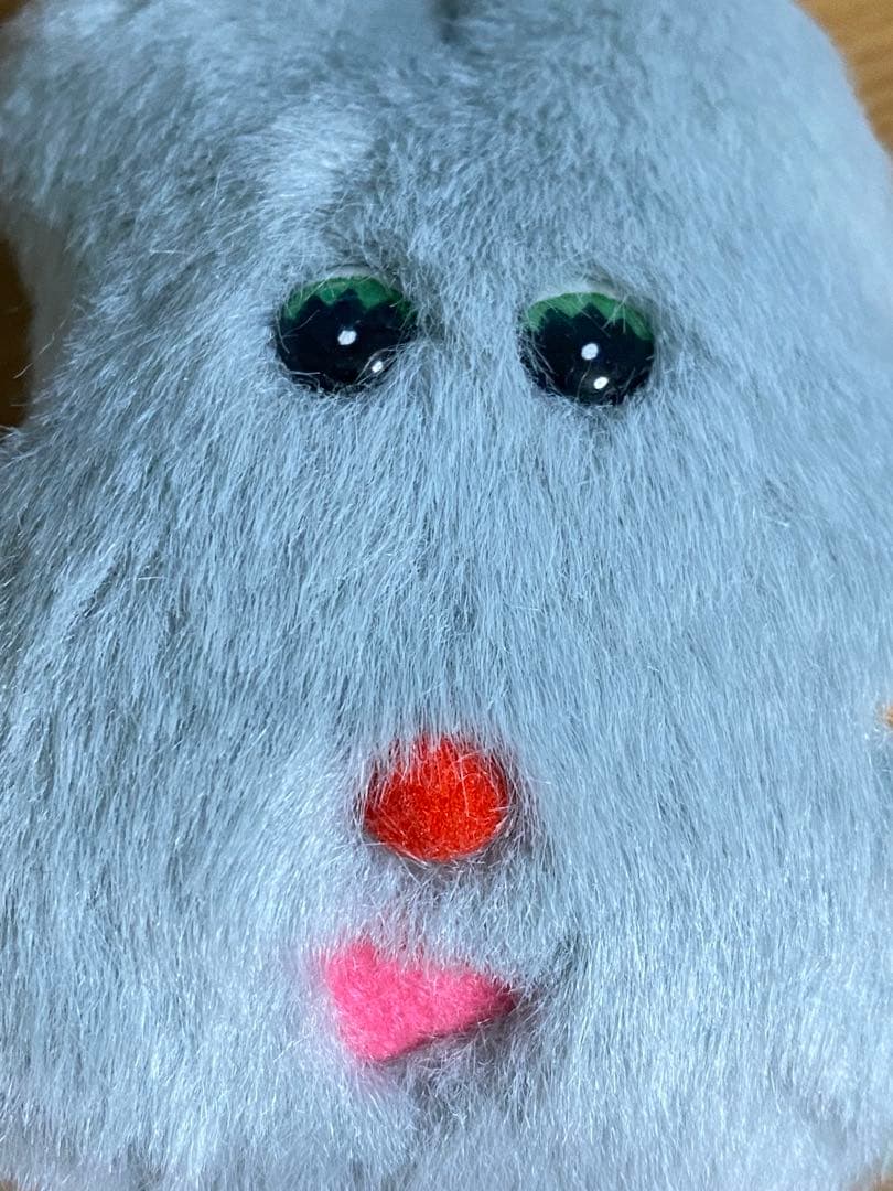 ぬいぐるみ作家　むにゅ　muunyu ぬいぐるみキーホルダー　うさぎ　プクプク