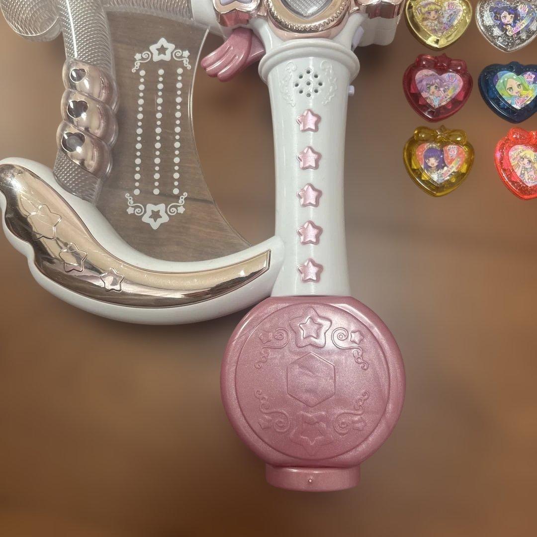 プリパラ　アイドルタイム　ハープ　マイク　ゆい　ピンク　ジュエル