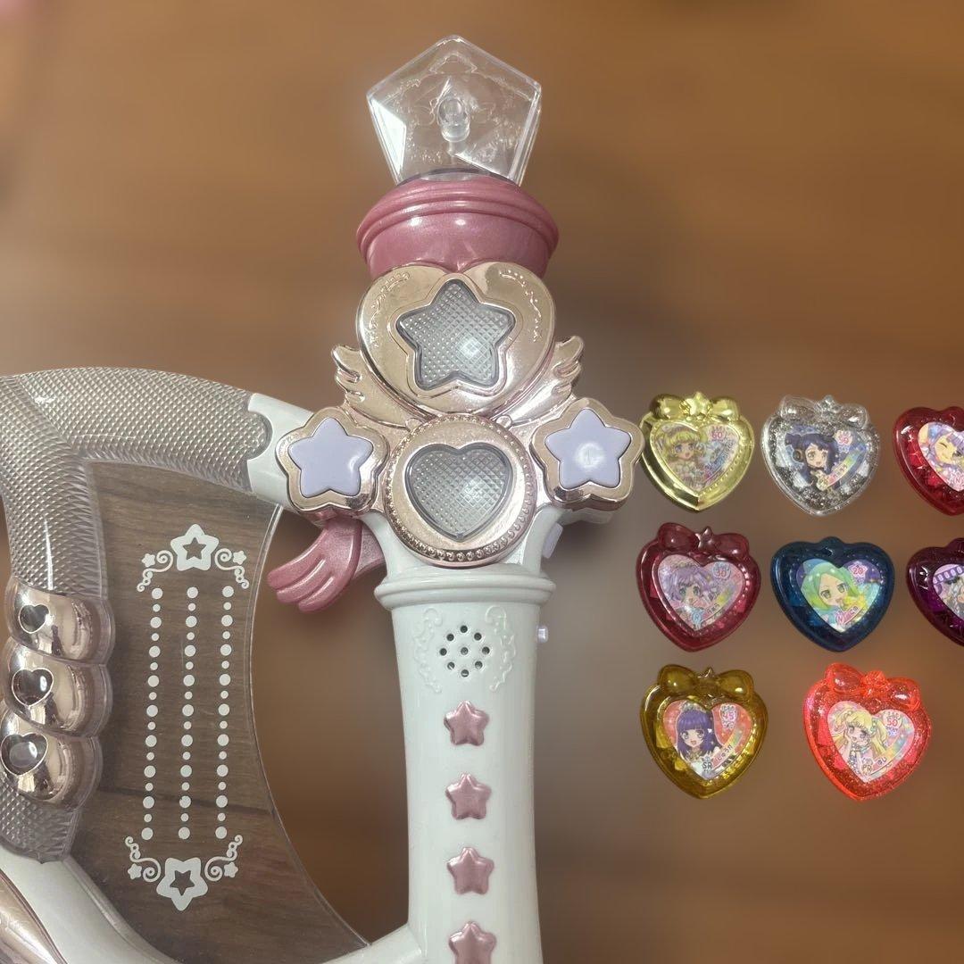 プリパラ　アイドルタイム　ハープ　マイク　ゆい　ピンク　ジュエル