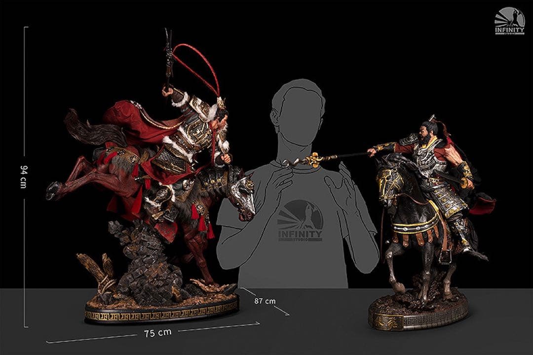 格安② INFINITY STUDIO 三国志　呂布　ガレージキッド フィギュア