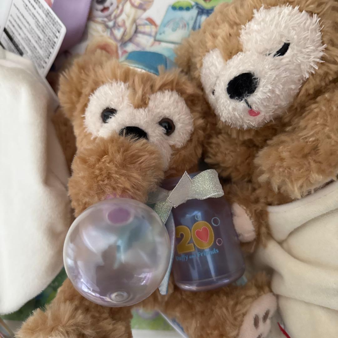 ダッフィー20周年　ハートフルレター友情トートバッグとぬいぐるみセット