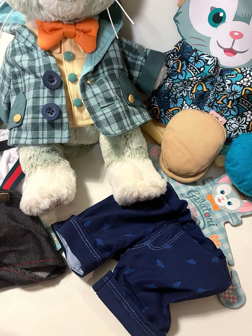 【Duffy and Friends】ジェラトーニのぬいぐるみと洋服セット