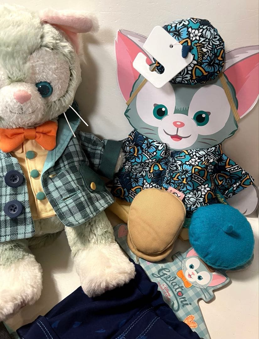 【Duffy and Friends】ジェラトーニのぬいぐるみと洋服セット