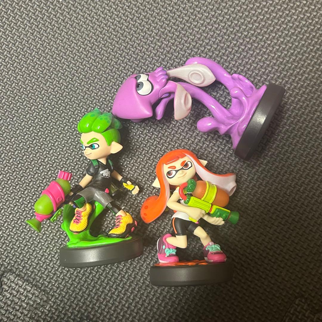 amiibo スプラトゥーン　まとめ売り　初期化済み
