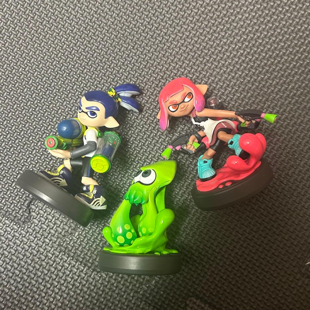 amiibo スプラトゥーン　まとめ売り　初期化済み