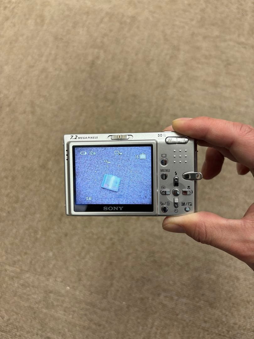 【美品】ソニー SONY Cyber-shot DSC-T10 コンデジ 純正品