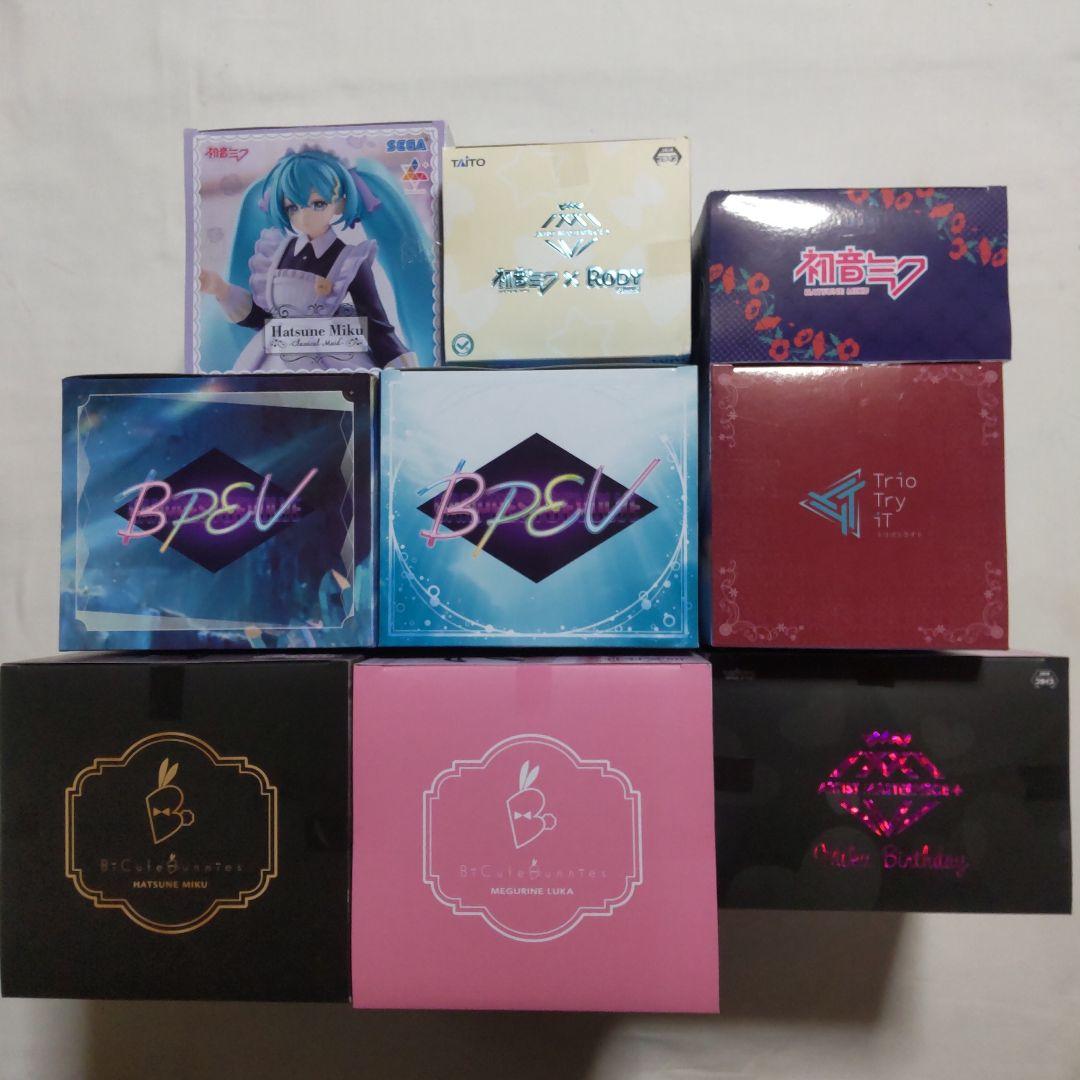初音ミク巡音ルカ セガ タイトー フリュー バンプレスト フィギュア 9体セット