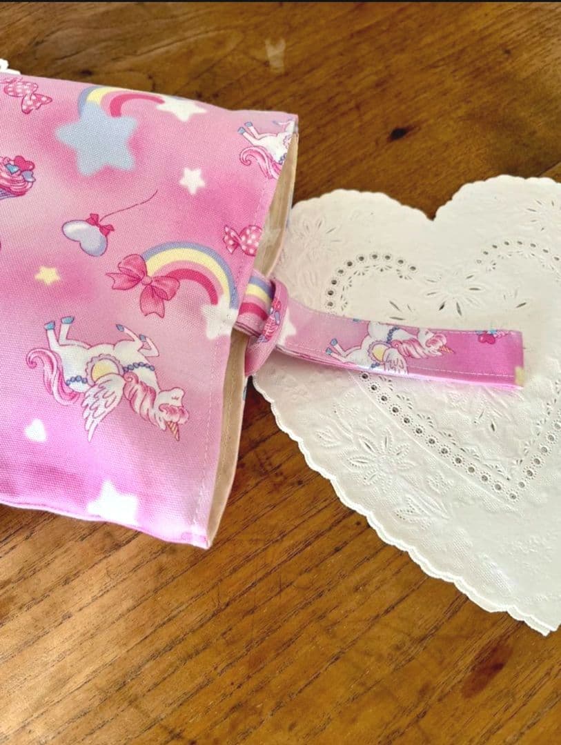 入園入学3点セット　ゆめかわユニコーン3点セットネームダグ無料♡女の子