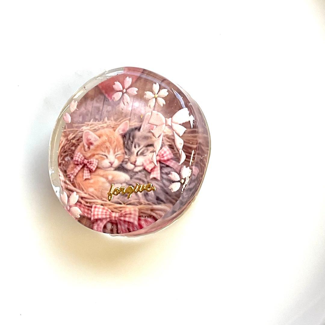 新作☆レジンヘアゴム　春生まれ