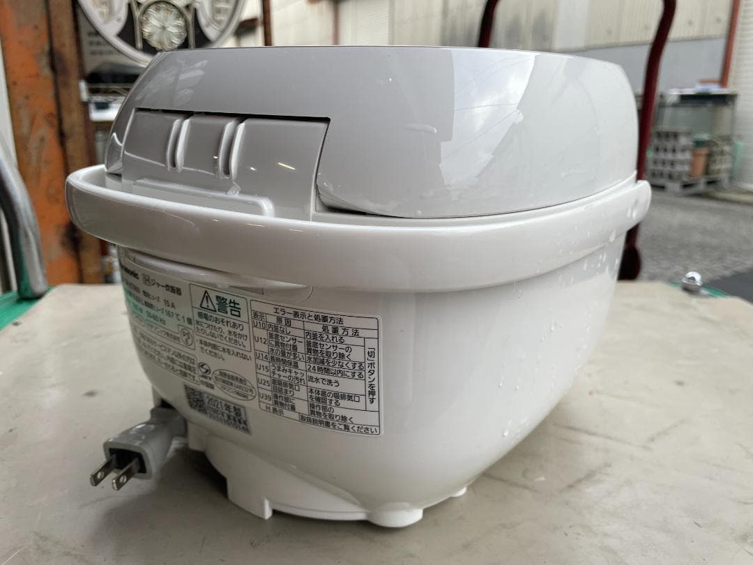 ★ IH ジャー 炊飯器 SR-KT060 備長炭釜 2021年製 3合炊き