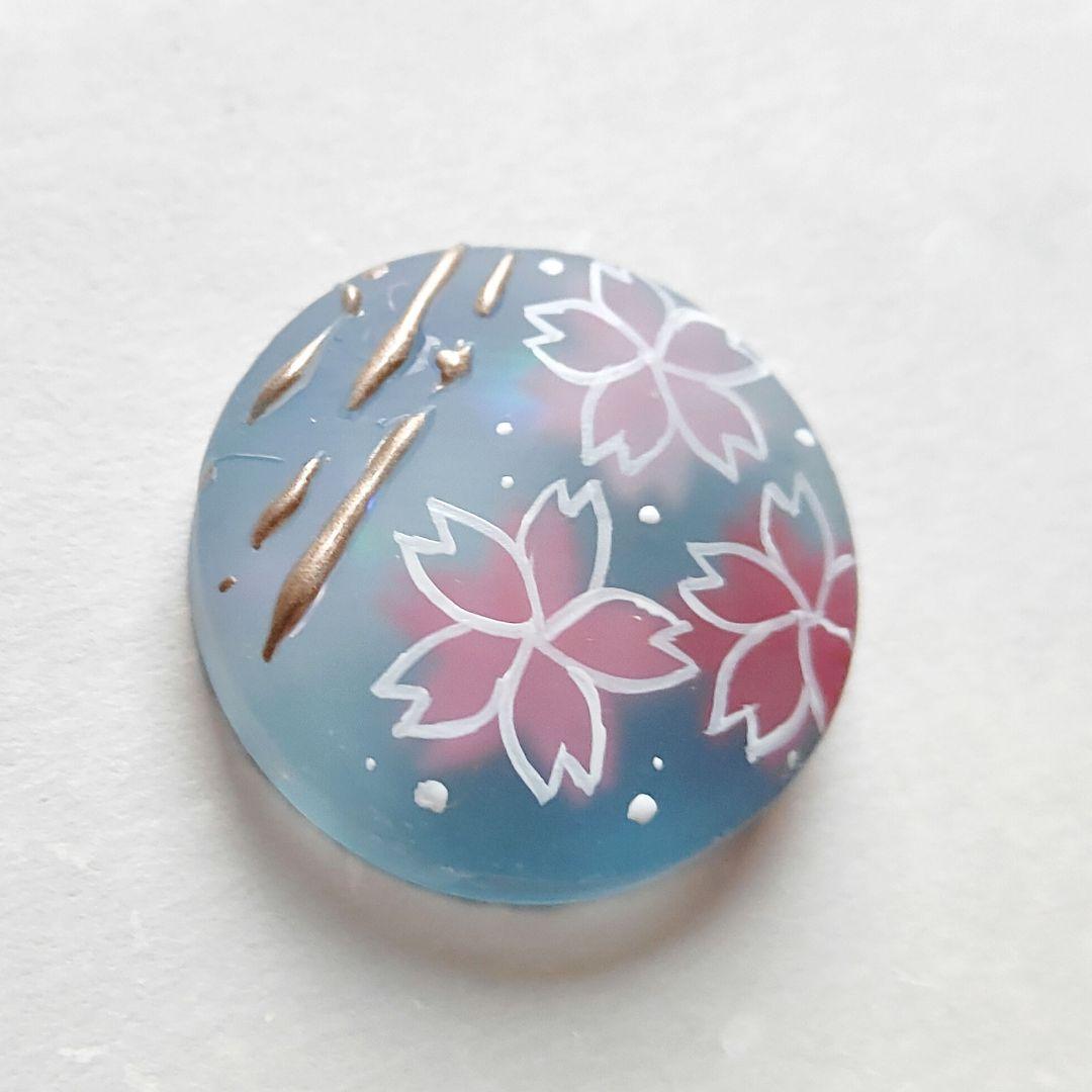 【726】ハンドメイド　レジン　ヘアゴム　ポニーフック