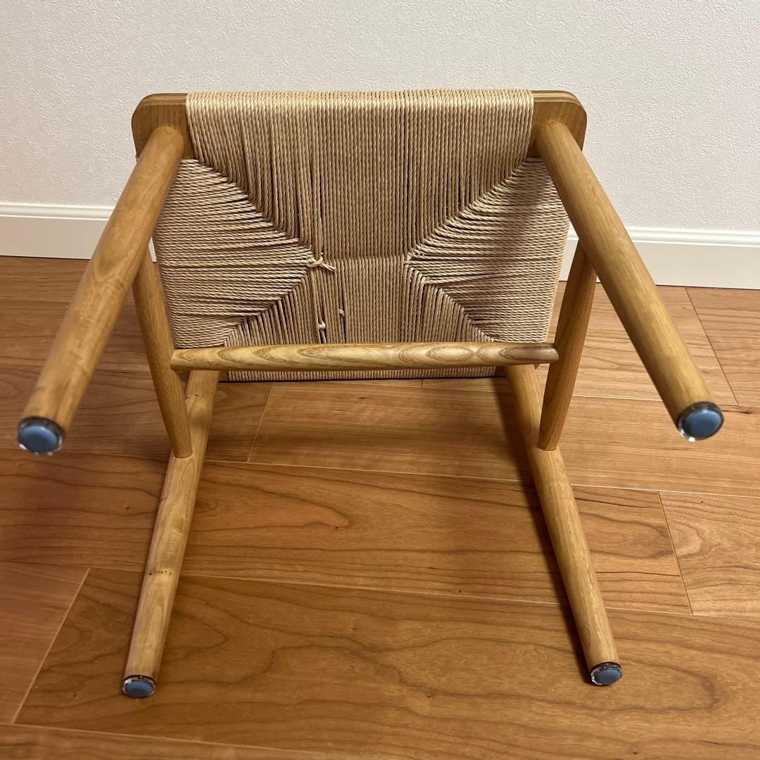 BASE 購入　ドモク堂　ペーパーコードスツール　栗材　オイル仕上げ　美品