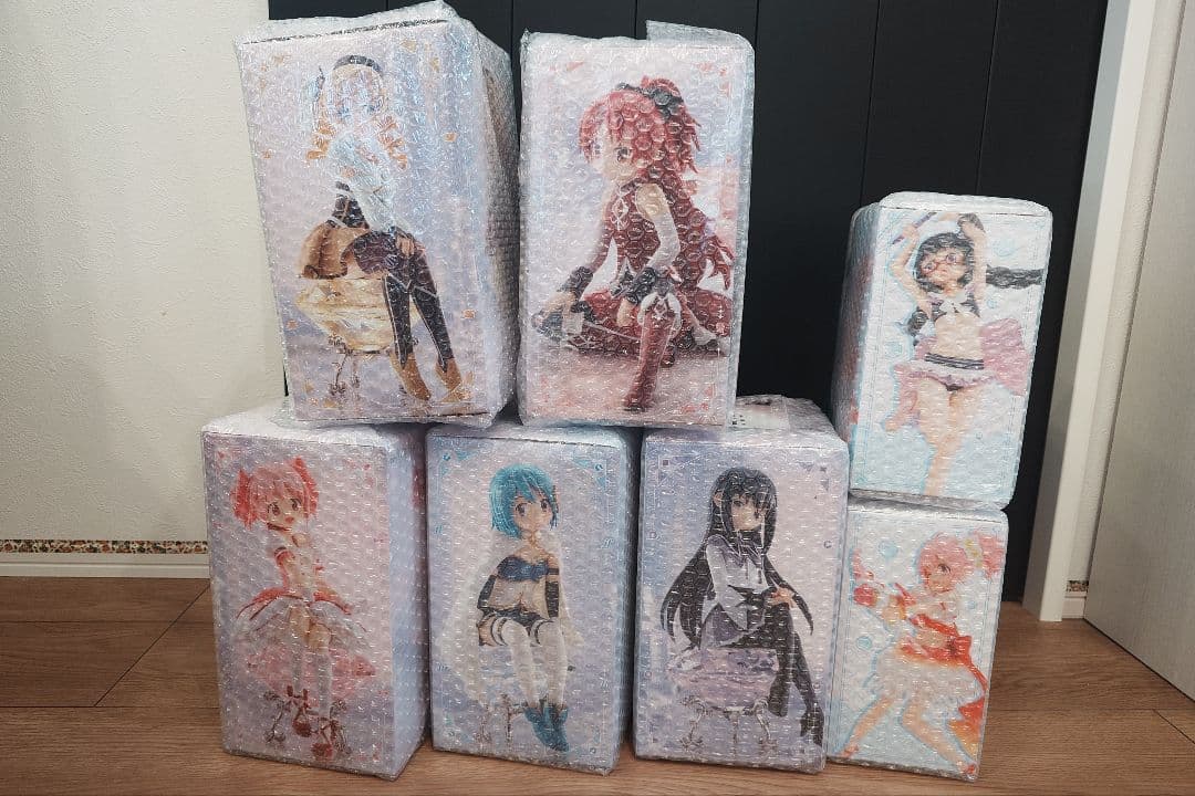 魔法少女まどか☆マギカ7体セット まどか、さやか、暁美ほむら、巴マミ、佐倉杏子