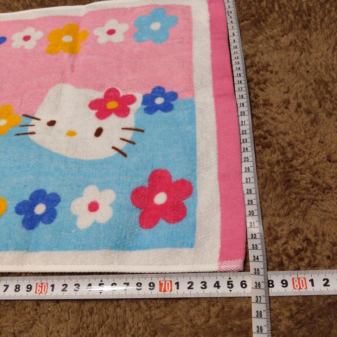 ハローキティ 平成キティ バスタオルとフェイスタオルセット