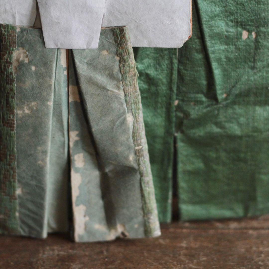 立雛 紙雛 雛人形 古道具 アンティーク オブジェ No.10