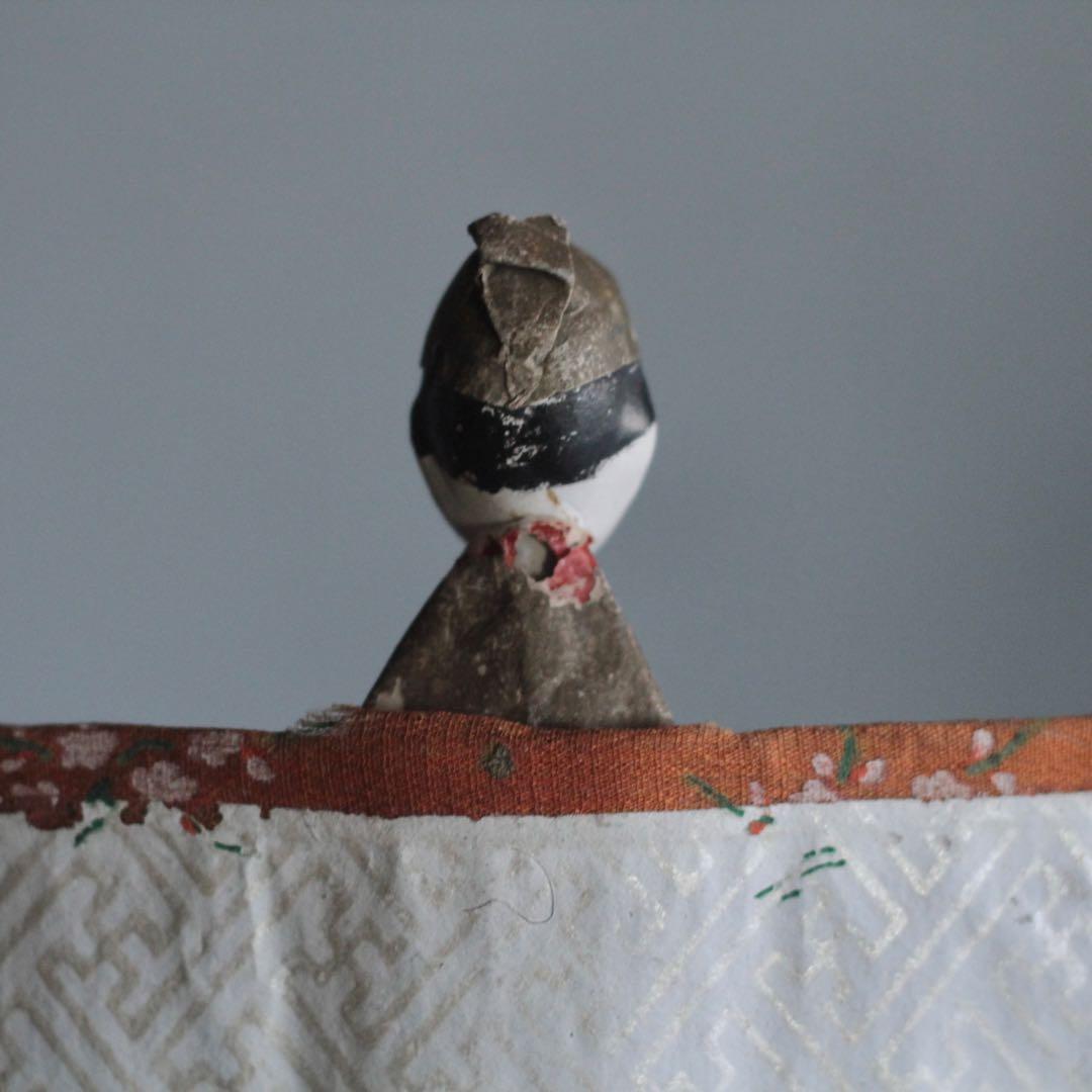 立雛 紙雛 雛人形 古道具 アンティーク オブジェ No.10